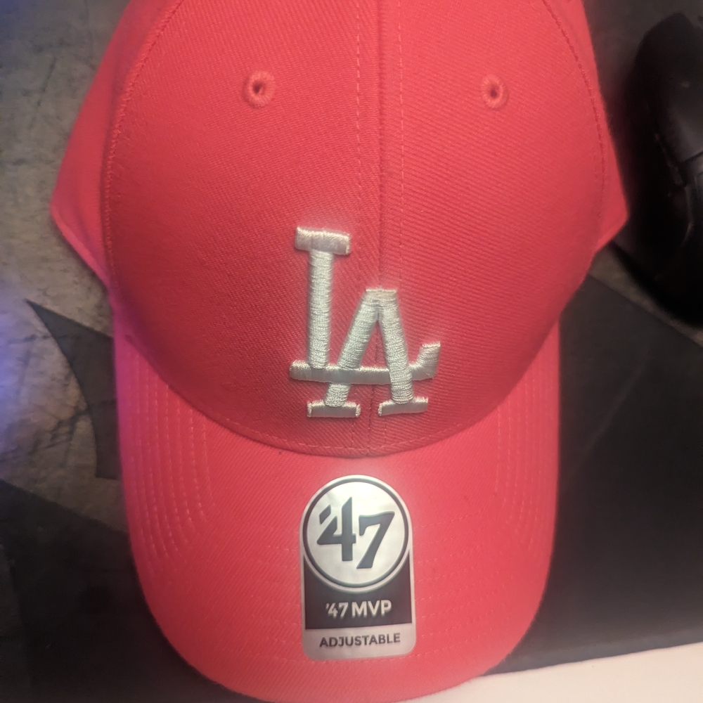 47 Brand Red LA Adjustable Hat